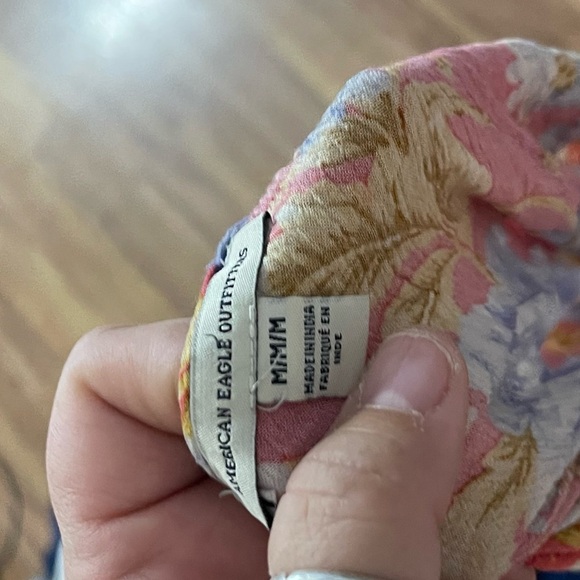 American Eagle Outfitters Red Floral Mini Dress - Picture 3 of 3